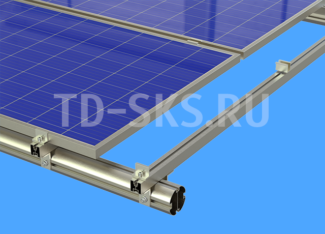 Профиль для солнечных панелей DS-Strong 40 монтаж